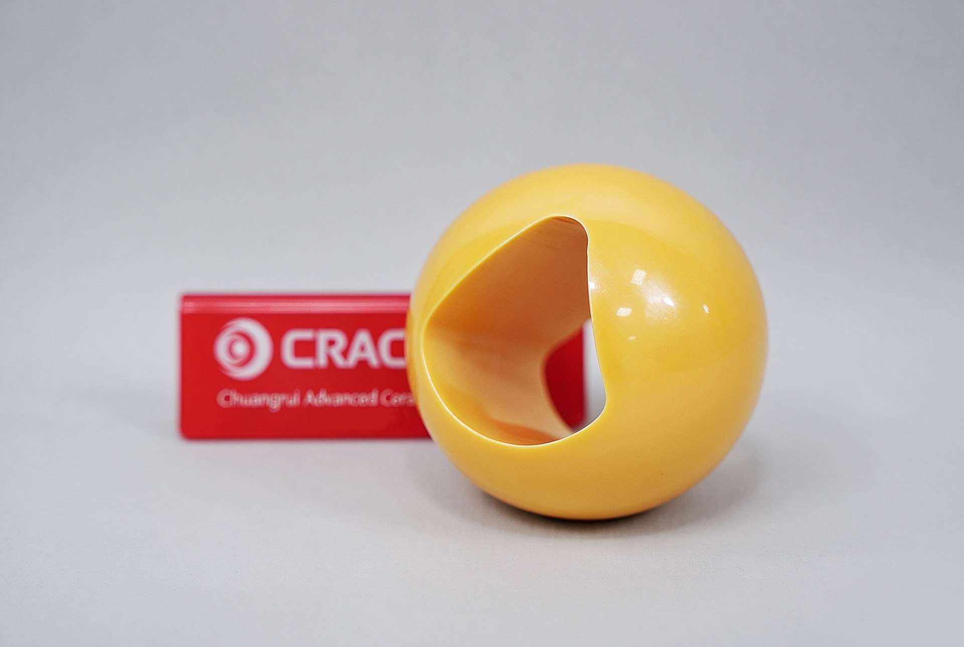 Precision Yellow Zirconia Ceramic Ball Valve